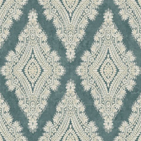 View Bellano – Teal/Light Taupe