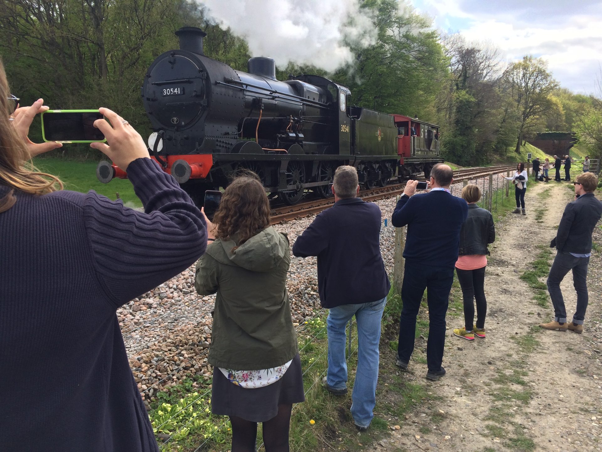 The Flying Scotsman visits TPP HQ