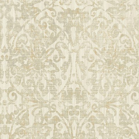 View Hurst Damask – Cream